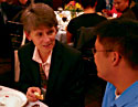 President Hill at Vassar's Diversity Conference welcome dinner