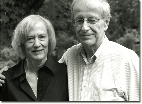 Elizabeth Schalk with husband