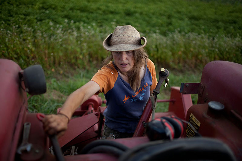 Farming has forced Latzer to learn a bit about many different topics—from biology to … well, tractor mechanics.