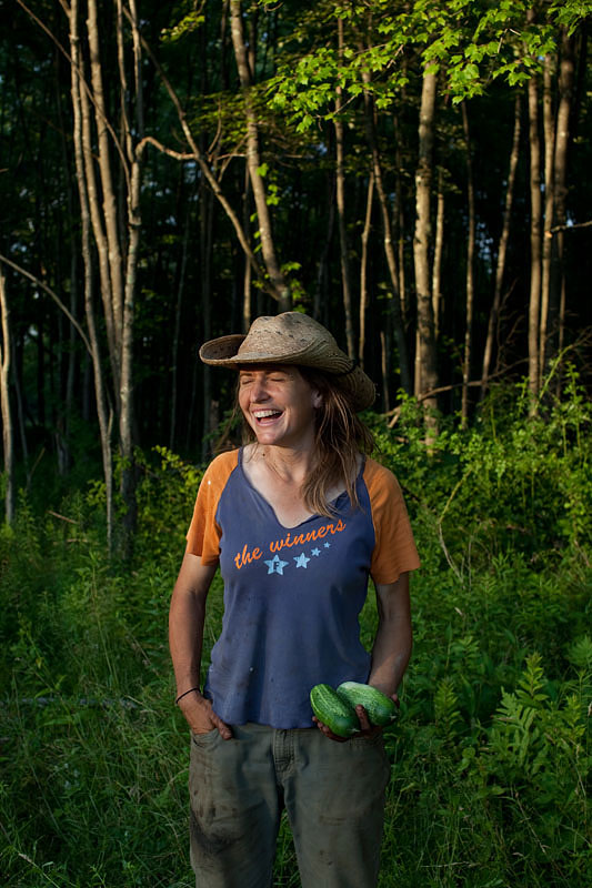 Owning her own land has given Latzer a sense of dedication to farming. “I’ve made a deep commitment to spend the rest of my life trying to eke a living off the land,” she proclaims.